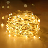 Timer Led Fairy Lights,1 Pack Mini Battery Powered Silver Wire Starry Tiny String Light,Battery Operated Micro Lights for Bedroom,Christmas,Parties,Wedding,Centerpiece,Decoration (5m/16ft Warm White)
