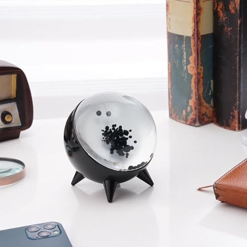 Ferrofluid Lamp, Ferrofluid Speaker, Dancing Ferrofluid, Venoms Sound Fluid, Ferro Fluid Sound Visualizer, Charging Ferrofluid Speaker Sound Visualizer with Light, Ferrofluid Display Lamp