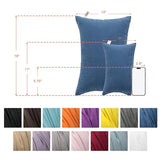 NTBAY Tiny Pillows, Down Alternative 7"x11" Microfiber Mini Pillow for Travel, Pets, Soft Machine Washable Small Pillows for Neck, Wrist, Lumbar and Knee, Orange