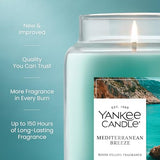 Yankee Candle Mediterranean Breeze Scented Candle, 22oz Large Jar