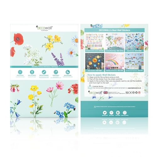DECOWALL DS12-8079 78pcs Sun Clouds Polka dot Wall Stickers Decals Art Baby Bedroom Boho Classroom décor Living Kids Home Nursery playroom Removable Sunshine Vinyl DIY