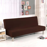 Futon Slipcover,Futon Covers Slipcover,Futon Covers Folding Sofa Cover Solid Color Futon Slipcover Polyester Elastic Fabric All Inclusive Cover