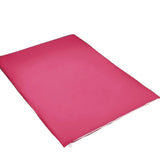 Futon Mattress Cover Zippered for Traditional Japanese Floor Mattress Super Soft Futon Floor Mats Cover, Machine Washable(Pink,Twin)