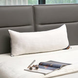 JOJOGOGO 14x36 Pillow Insert Long Lumbar Pillow Insert for Bed 1 Pack, 14 x 36 Decorative Body Pillow Synthetic Down Alternative Long Throw Pillow Inserts for Living Room Couch Bed Sofa