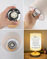 Mothers Day Gifts for Mom, Unique Mom Birthday Gifts from Daughter Son, Mom Gifts for Mother's Day from Daughter Son, Beautiful Mother Lamp Gifts for Bedroom Home Decoration