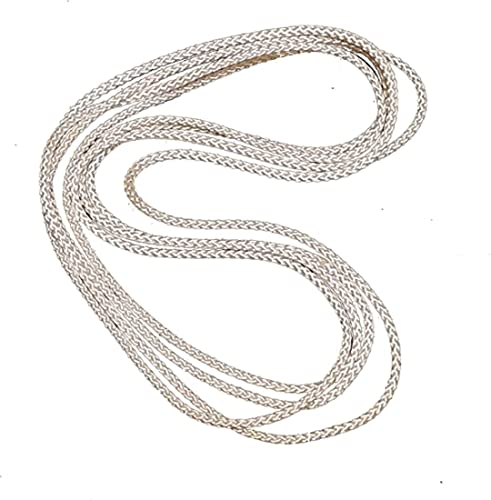D30 CORD LOOPS fits all brands.....Hunter Douglas, Levolor, Kirsch, Graber, Bali, USED on most cellular and pleated shades (2.7 mm) (White, 5 Ft Drop)