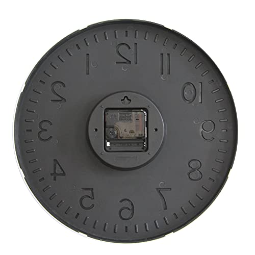 HZDHCLH Grey Wall Clock 12 Inch Silent Non Ticking Clock for Living Room Bedroom Kitchen Office Decor