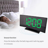 Innovative Alarm Clock with Large Led Screen Automatic Brightness Control Digital for Offices and Home Use Digital Alarm