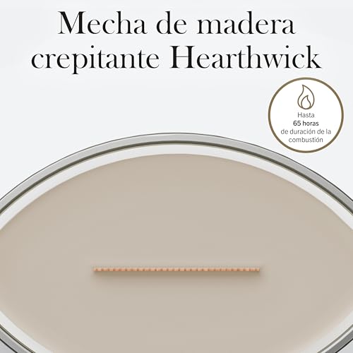 WoodWick Scented Candle | Ellipse Candle | Wood Smoke | Perfect Gifts for Women