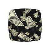 (Dollar Sign Money) Stretch Seat Covers Set of 4 for Dining Room Chairs Elastic Chair Cushion Slipcovers for Kitchen Office