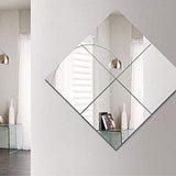Floor Mirror Bedroom Foyer Floor Mirror eless Full-Length Mirror DIY Stitching for Bathroom 4 Pieces AN1017 914 (Size : 40cm*40cm)