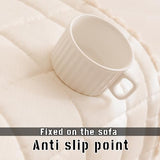 Mitid Sofa Cover Fuzzy Couch Cover for Pet, Couch Covers for Dogs Washable Non-Slip Sofa Slipcover Cushion Protector Pets Friendly Mat