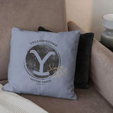 NORTHWEST Paramount Yellowstone Throw Pillow, Dutton Ranch, 18 x 18 inches