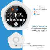 Kids Alarm Clock, Ok to Wake Clock for Kids, Toddler Sleep Training Alarm Clock with Red Green Light, Teaches Time Management & Bedtime Routine, Perfect Clock Gift for Kids