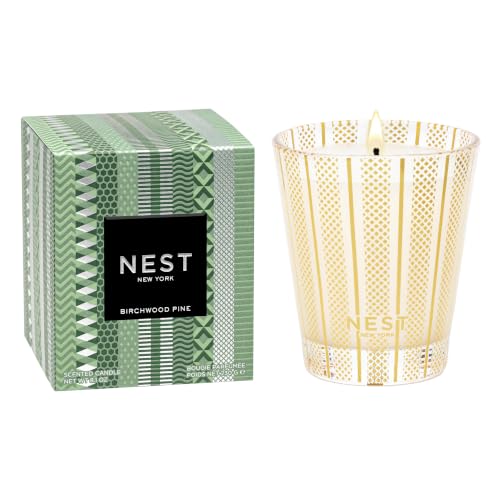 NEST New York Scented Classic Christmas Tree Candle, Birchwood Pine