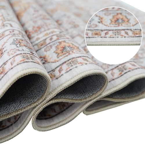 Washable Hallway Runner Rug 3x16: Non Slip Runner Rugs with Rubber Backing