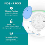OK to Wake Clock for Kids, Sleep Training Clock with Night Light and Sound Machine, Kids Alarm Clock for Bedrooms (Blue)