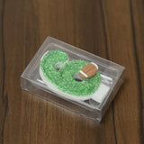 Football Birthday Number Candles for Cake Green Number 1 Candle 1st Football Cake Topper Cupcake Topper for Football Birthday Party Decorations Supplies Favors
