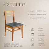 SearchI Dining Chair Seat Covers Set of 4, Stretch Removable Chair Covers for Dining Chairs, Kitchen Chair Covers Protector(Beige Flower 1)
