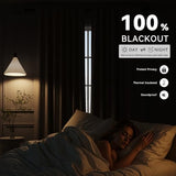 100% Blackout Olive Green Linen Curtains 84 Inch Length for Bedroom Black Out Light Blocking Curtain Thermal Insulated Room Darkening Window Drapes for Living Room Nursery 2 Panels Set 52x84 7ft