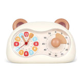 3-in-1 Alarm Clock Timer for Kids Visual Timer Dual-Screen | Analog Clock Silent Non Ticking, Pomodoro Time Management Tools, Decor Bedrooms Kids Rooms（Battery Operated)