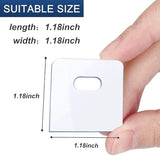 12PCS White PVC Vertical Blind Replacement Slats with 12pcs 3CM Repair Tabs | Vertical Blinds Vanes for Sliding Glass Patio Door Windows, (3.5 ×82.5 Inch) Pre-Punched Hanging Hole Window Blind