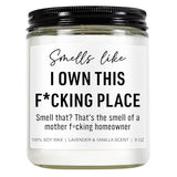 Younift Funny Scented Candle, House Warming Gifts New Home, Housewarming Gifts for Women, Men, Couple, New Homeowner - First Apartment Essentials - Closing Presents for Home Buyers - 9 oz