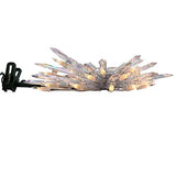 Kurt Adler UL1883 UL 30-Light Plastic Crystal Snowflake Treetop