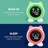 OK to Wake Kids Alarm Clock,Toddler Sleep Training Clock with Night Light & Nap Timer for 2-10 Years Old Boys Girls