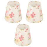 Floral Lampshade, Table Lamp Shade Clip On Lamp Shade Cloth Chandelier Floor Lamp Colorful Lamp Shade for Home
