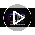 YISILE 13" Digital Wall Clock with Night Light,8 RGB Color,Dual Alarms with Large Display, Dimmer, Auto DST, Voice Control, Auto Time Sync,Remote Control for Living Room Bedroom,Gift for All Ages