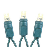 Novelty Lights 8.5 Foot 20 Light Mini LED Crafting Lights, Warm White LEDs on Green Wire, 24 Inch Lead, Non-Connectable Short Fairy Light String for Art Projects, Bottle Lights, Crafts