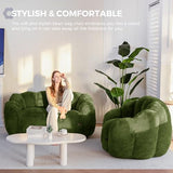 MAXYOYO Bean Bag Chair for Adults, Floral Shaped Bean Bag Sofa