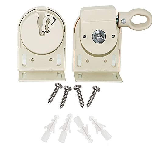 Universal Replacement Installation Accessories for Indoor/Outdoor Sunshade and Roller Blinds(Crodless Bracket)