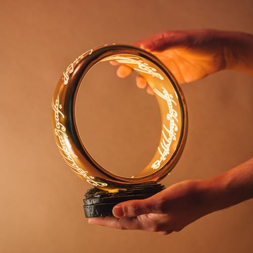 Lamp Lord of The Rings Collector Edition - Hobbit Merchandise - LOTR Merchandise - Lord of The Rings Decoration - USB and Battery Powered Official Product
