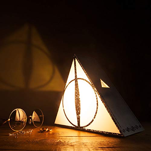 Paladone Harry Potter Officially Licensed Merchandise - Deathly Hallows Light - Projection Lamp