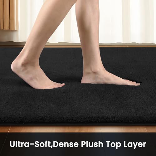 Sour Lemon 2x6 Soft Runner Rugs for Hallways, Bedside Rugs Bedroom