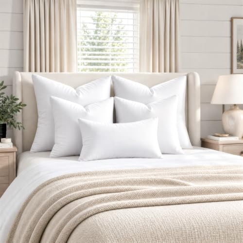 MIULEE 16x38 Pillow Insert, Premium Throw Pillow with Virgin Fiber Filling