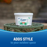 Cutter Candle, Outdoor Soy Wax Candle Made with Real Citronella Oil and Cornmint Oil Reduces The Presence of Mosquitoes with A Light, Fragrant Citronella and Mint Scent, 11 Ounces