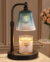 Candle Warmer Lamp with Timer,Birthday Gifts for Women  Home Decor Blue