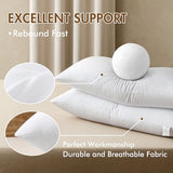 MIULEE 14x26 Pillow Insert, Premium Throw Pillow with Virgin Fiber Filling