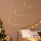 3 Pieces Relax Refresh Renew Bathroom Signs Decor Farmhouse Bathroom Wall Art Sign Gold Metal Relax Renew Refresh Wall Decor for Home Living Room Any Room Bathroom Decoration (Gold)