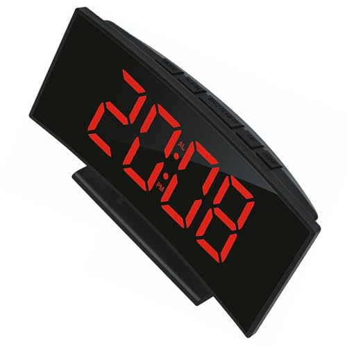 Innovative Alarm Clock with Large Led Screen Automatic Brightness Control Digital for Offices and Home Use Digital Alarm