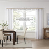 MODE Cambria Designer Series - Premium 8 foot Custom Double Curtain Rod - 1-1/8 inch Large Diameter - Non-Adjustable for a Seamless Look - Premium Designer Brackets and End Caps - Brushed Gold Finish
