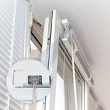 Hotop Blind Brackets 2 Inch Low Profile Box Mounting Bracket for Window Blinds Headrail, White(4)