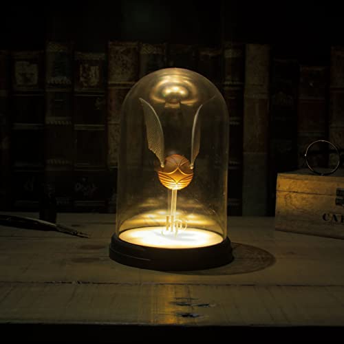 Paladone Harry Potter Levitating Golden Snitch Light, Touch Activated Desk Lamp Accessories, Officially Licensed Harry Potter Decor Gifts & Collectibles