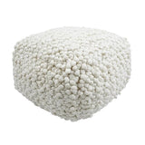 Tov Furniture Cathy Cream Woven Pouf