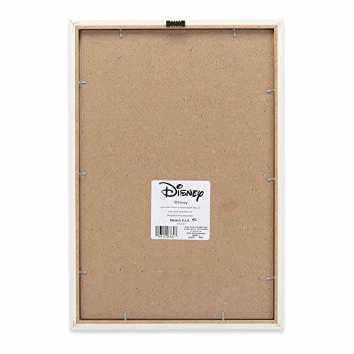Disney Lilo and Stitch Love You More Framed Wood Wall Decor - Adorable Stitch Wall Art for Kids' Bedroom or Movie Room
