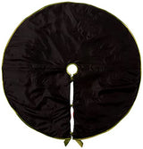Kurt S. Adler 52-Inch Black and White Checkered Treeskirt