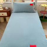 Bluea,90x200cm, 100% Cotton Futon Floor Mattress Cover with Zipper Traditional Japanese Floor Mattress Futon Cover Dustproof Mattress Protector Futon Slipcover for Bedroom Dormitory